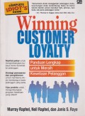 The complete idiot's guide to winning customer loyalty. STIE