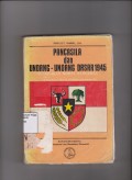 Pancasila dan undang-undang dasar 1945 (bagian kesatu memahami dan mendalami Pancasila). STIE