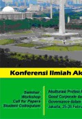 PERANAN MANAJEMEN LINGKUNGAN PROAKTIF DALAM MEMPENGARUHI SISTEM MANAJEMEN LINGKUNGAN TERHADAP KINERJA PERUSAHAAN AGROINDUSTRI. (Prosiding Konferensi Ilmiah akuntansi II,2015)