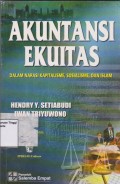 Akuntansi Ekuitas: Dalam Narasi Kapitalisme, Sosialisme, Dan Islam