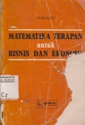 Matematika Terapan Untuk Bisnis Dan Ekonomi (Edisi 1)