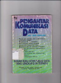 Pengantar komunikasi data. STIE