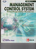 Management Control System (Sistem Pengendalian Manajemen)Buku I