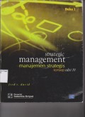 Strategic Management (Manajemen Strategis Konsep).Buku 1. Edisi 10
