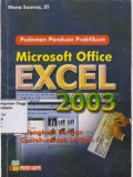 Pedoman panduan praktikum microsoft excel 2003:setiap bab dilengkapi dengan soal-soal latihan berikut langkah pengerjaannya.