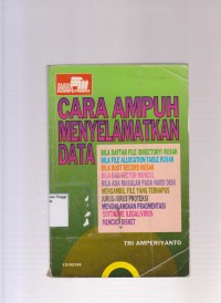 Cara ampuh menyelamatkan data