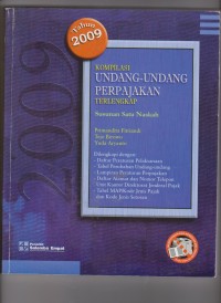 Kompilasi Undang- Undang Perpajakan Terlengkap.(2009)