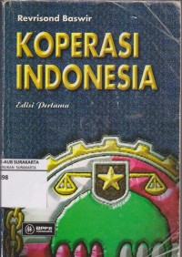 Koperasi Indonesia. Edisi pertama (1997)