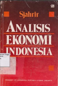 Analisis ekonomi Indonesia.STIE