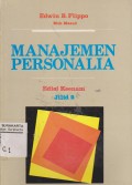 Manajemen Personalia Jilid 2.STIE