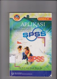 Aplikasi Analisis Multivariate Dengan Program SPSS.2006