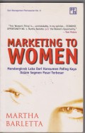Marketing to women:Mendongkrak laba dari konsumen paling kaya dalam segmen pasar terbesar. STIE
