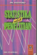 statistika untuk penelitian.(2003)