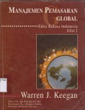 Manajemen pemasaran global Jilid 2 Buku 2.STIE