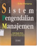 Sistem Pengendalian Manajemen Edisi pertama