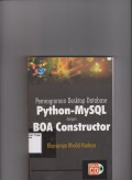 Pemrograman Desktop Database Phyton-MySQL dengan BOA contructor