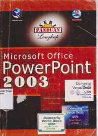 Seri panduan lengkap microsoft office powerpoint 2003