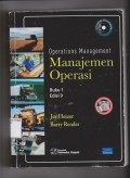 Operations Management (Manajemen Operasi) Buku 1.Edisi 9