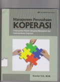 Manajemen Perusahaan Koperasi : Pokok-pokok Pikiran Mengenai Manajemen dan Kewirausahaan Koperasi. STIE