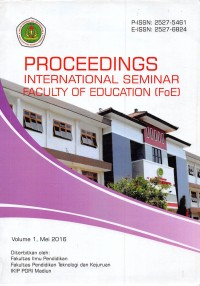 Proceedings International Seminar Faculty Of Education ( FoE )