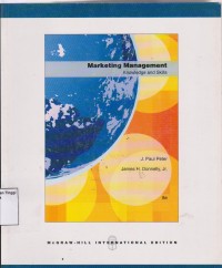 Image of Marketing manajement: knowledge and skills